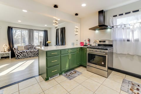 Kitchen | Refrigerator | Microwave | Drip Coffee Maker | 1st Floor