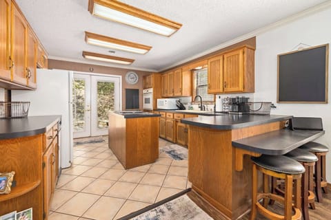 The kitchen is fully stocked with everything you need to prepare delicious meals or the perfect cup of coffee during your stay.