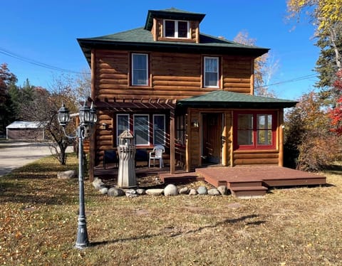 Our cabin is right next to Ausable river