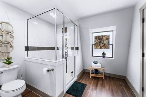 Full bathroom with walk in shower