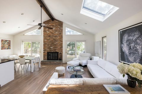 Open-concept living area