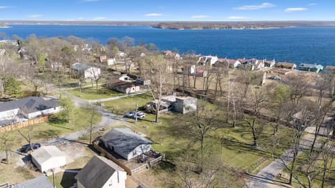 Aerial view of property