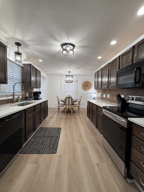 Kitchen and Dining area. 