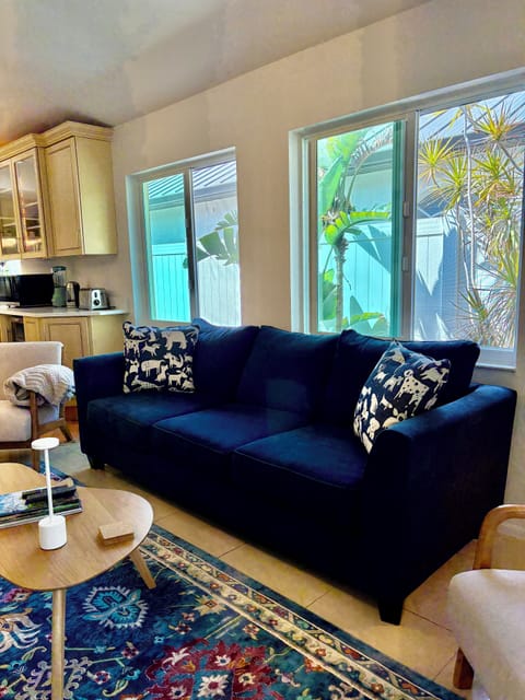 Living Room with shades up