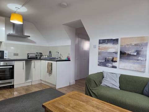 Private Living Space, Sofa, Kitchen