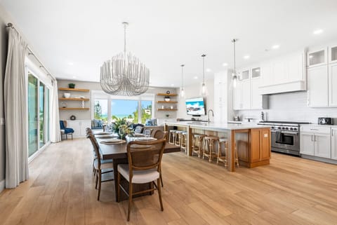 Level-3 Kitchen, Dining Area, & Living Room