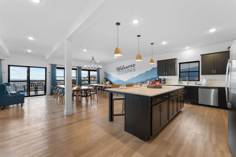 Large kitchen that is fully stocked with you in mind