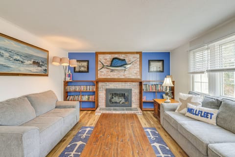 Wellfleet Vacation Rental | 3BR | 2BA | 2 Steps Required | 1,144 Sq Ft