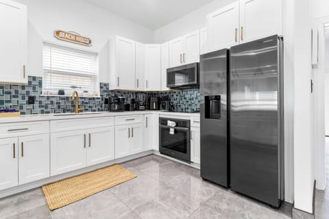 Gourmet chef's kitchen with modern appliances