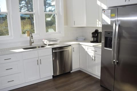 Fully Equipped Kitchen with everything needed to prepare meals.