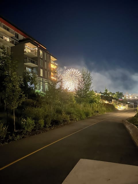 Weekly fireworks during July/August