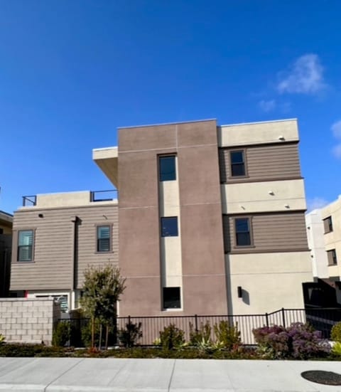 Property View - Three stories with 2 car garage with EV charger