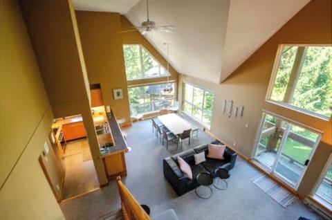 Dining and living room