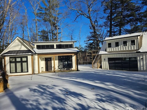 Main house, and loft over garage