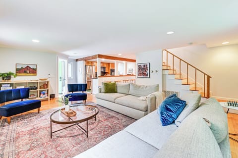 West Stockbridge Vacation Rental | 5BR | 3.5BA | 2,900 Sq Ft | Stairs Required