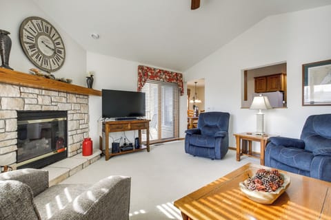 Egg Harbor Vacation Rental | 2BR | 2BA | 1,489 Sq Ft | Stairs Required