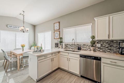Kitchen Featuring Stainless Steel Appliances 