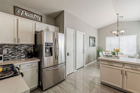 Kitchen Featuring Stainless Steel Appliances 