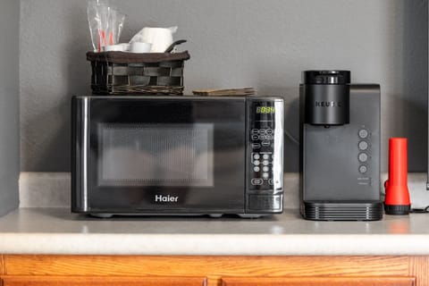 Start your day with a freshly brewed cup of coffee from the convenience of your in-room coffee maker.