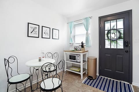 Of course we provide coffee, tea, sugar, and creamer! Gotta start your day off right!