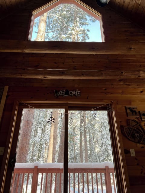 Open Living Room | Gas Fireplace | Great views of the woods