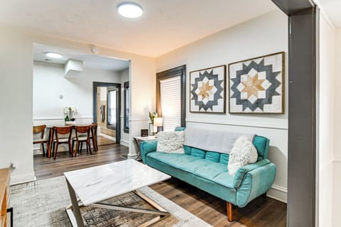 Omaha Vacation Rental | 3BR | 2BA | Stairs Required | 1,200 Sq Ft