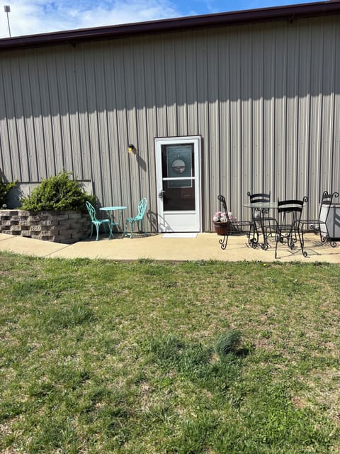 front door to barndominium