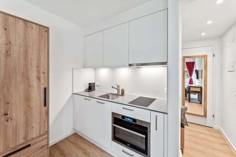 top moderne, voll ausgestattete Küche