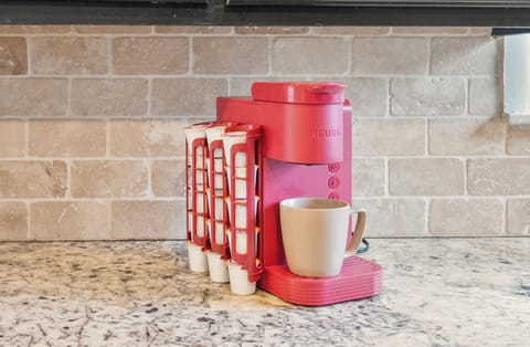 Keurig coffee maker provided