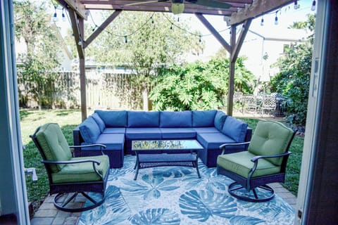 Outdoor paradise for rest 