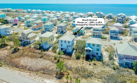 Beach Revival. Ft. Morgan, AL. Beach House. 3BR 2.5BA. Sleeps 12. Managed by Island Rentals.