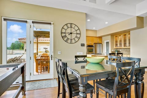 Inviting dining stylish dining area