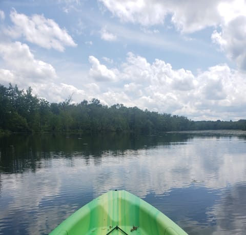 Kayaking on the Chadakoin River