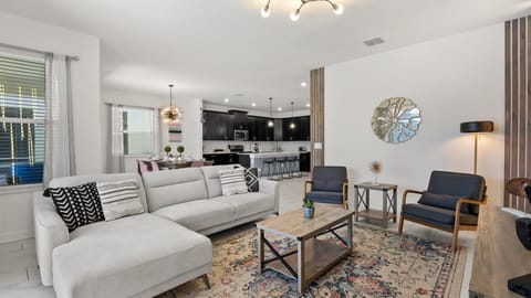 Stunning Downstairs Living Area with Smart TV