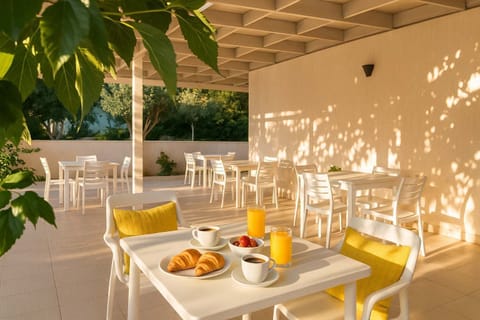 Seating area in the garden