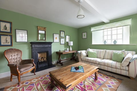 Bishop Lightfoot Cottage - the bright living room