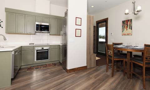 Kitchen and entryway
