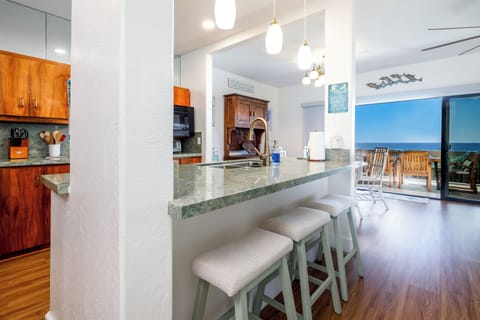 Enjoy the bar seating