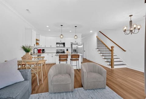 All new stainless steel appliances