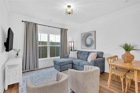 Plenty of comfortable seating for six