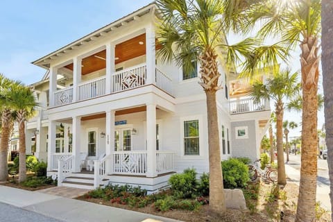 Welcome to Casa Al Mare 30A! Four balconies for relaxing after the short walk home from the pool.