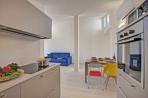 Kitchen and dining area