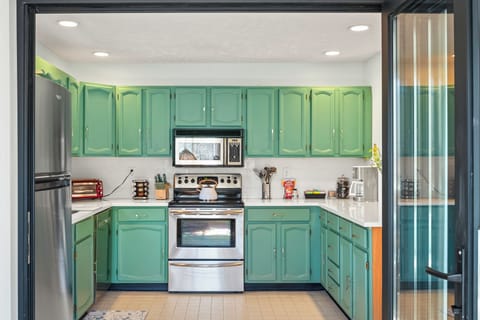 Fully stocked with all the necessities.