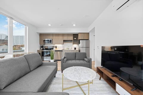 Living room with 55inch TV. #ImmersiveEntertainment #MovieNight
