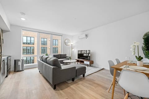 Comfortable seating arranged for conversation and relaxation.

