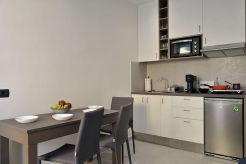 Fully Equipped Modern Kitchenette for Your Stay
