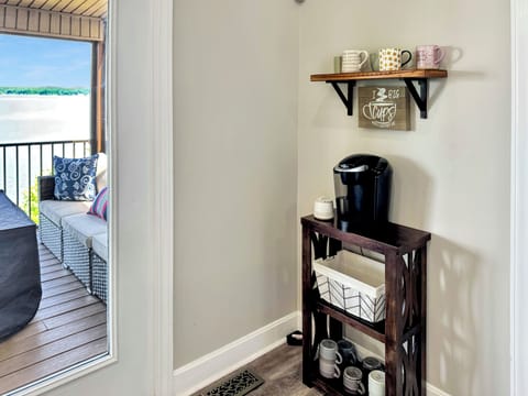 Coffee bar- Keurig and Drip coffee maker available