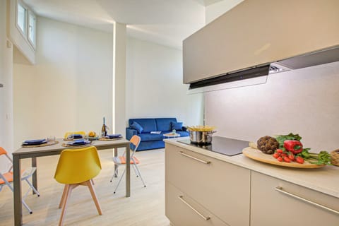 Kitchen and dining area