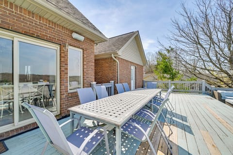 Deck | Outdoor Dining Area | Lake Views
