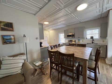 Dining table seats 8